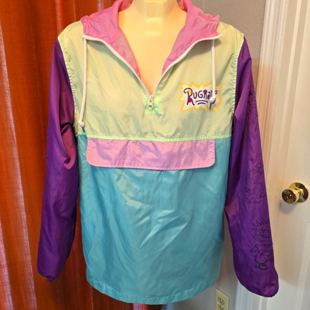 Nickelodeon Rugrats Half Zip Raincoat
